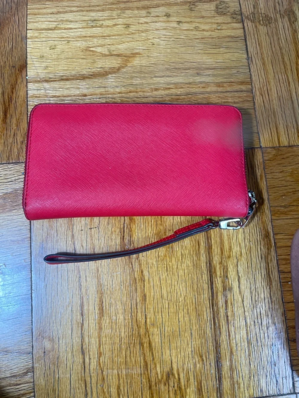 Tory Burch York Continental Saffiano Leather Wallet Wristlet